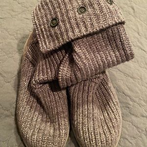 Gray Ugg Sweater boots